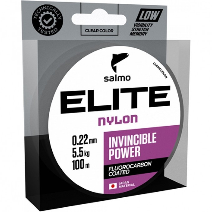 Леска монофильная SALMO Elite Fluoro Coated Nylon 100/032 4118-032