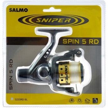 Катушка безынерционная SALMO Sniper Spin 5 20Rd Блистер Катушка безынерционная SALMO Sniper Spin 5 20Rd Блистер